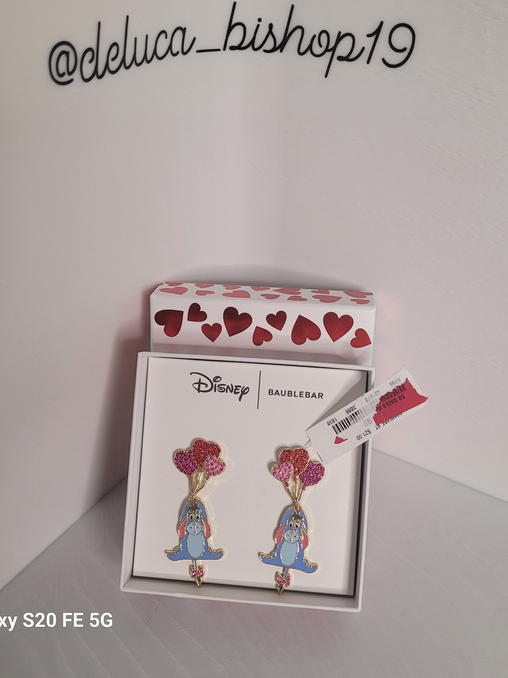 Disney BaubleBar Eeyore Balloon Drop Earrings